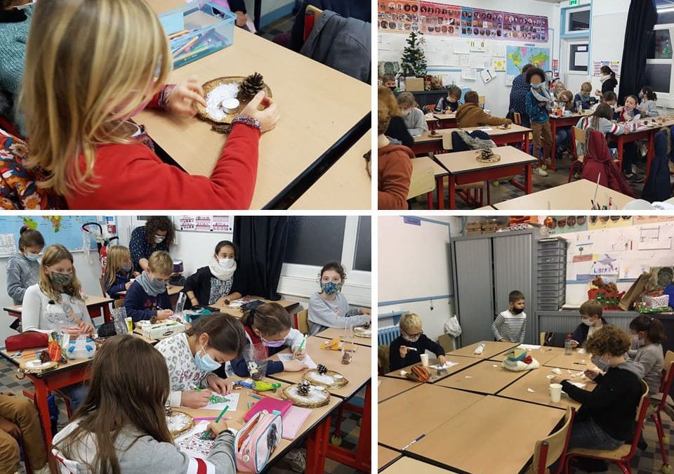 La garderie prépare Noël !