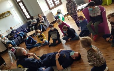 Les élèves de CM2 passent leur PSC1