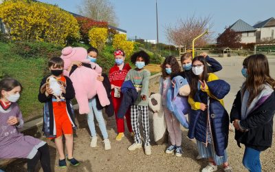 Un poisson d’avril en pyjama