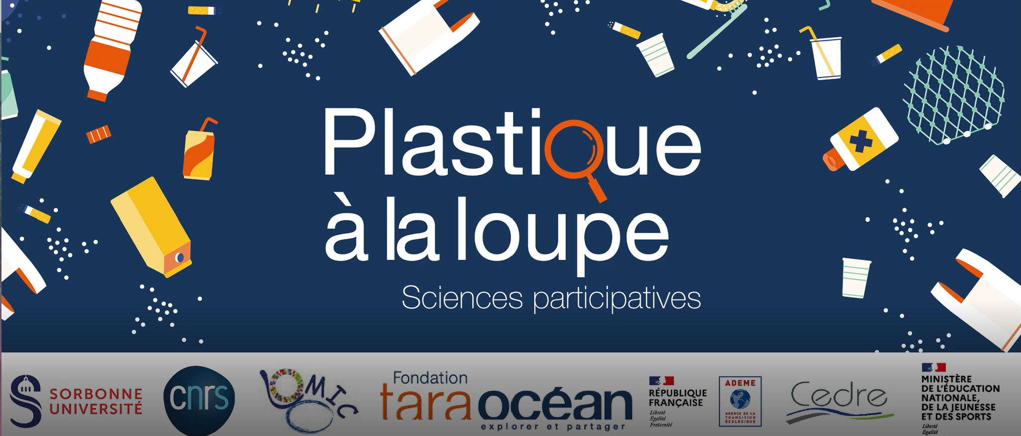 Plastique à la loupe