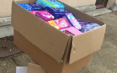 Sensibilisée à la précarité menstruelle