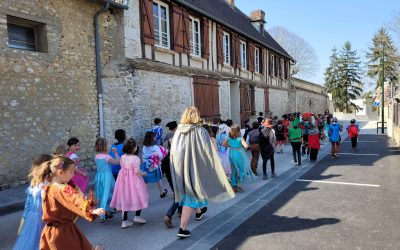 L’école primaire fête la mi-Carême