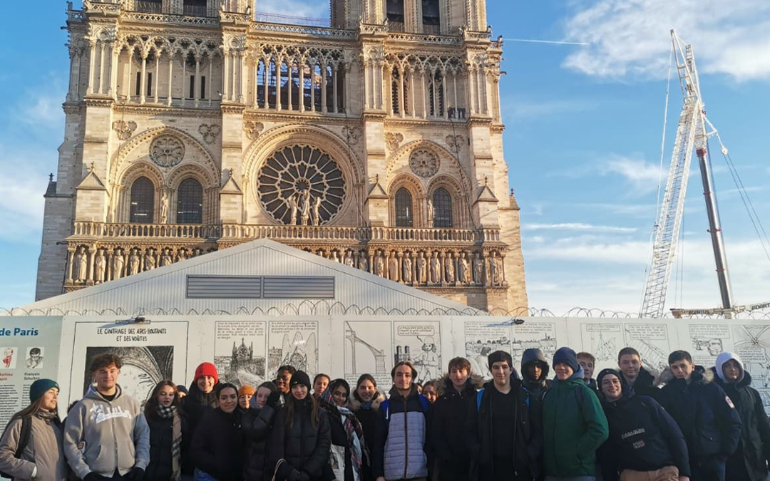 Sortie culturelle à Paris pour les élèves du lycée !