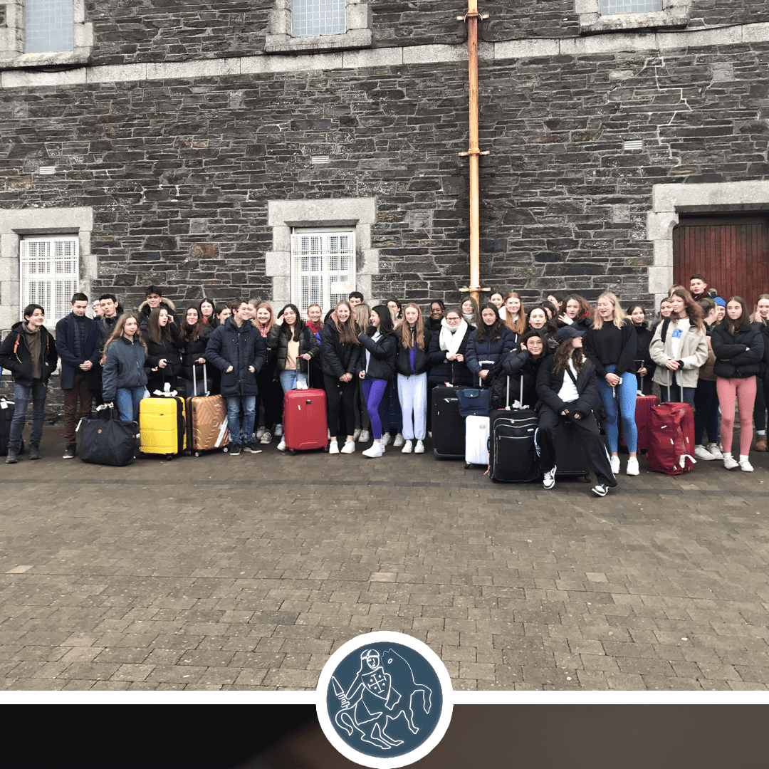 La classe de seconde section EURO, en voyage scolaire en Irlande !
