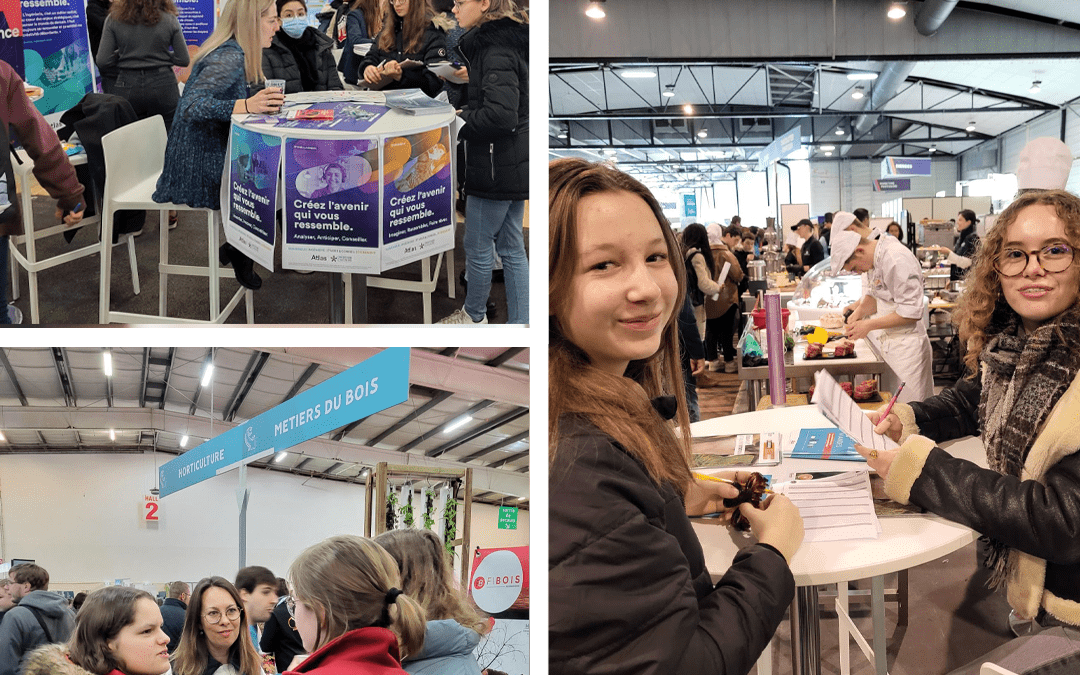 Les 3èmes au salon de l’étudiant