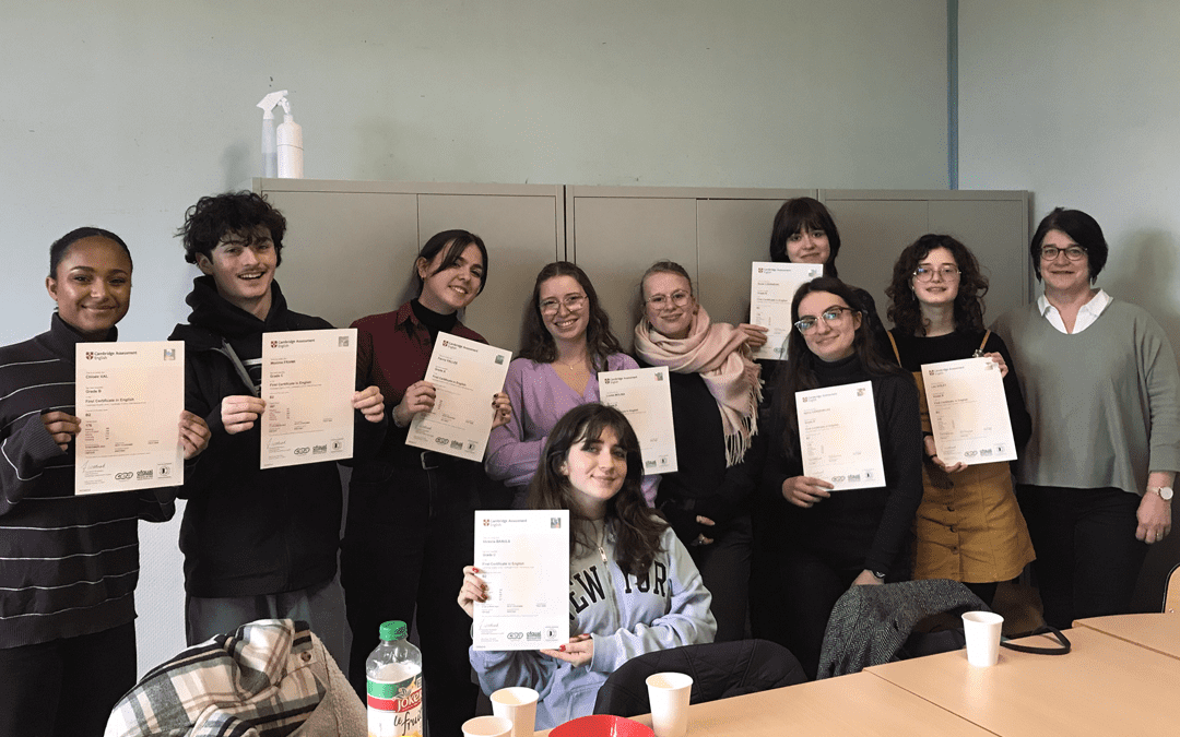 Des lycéens certifiés !
