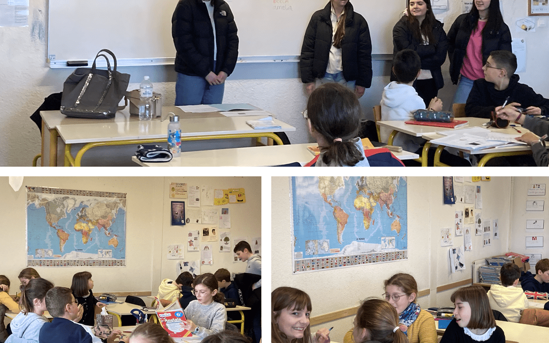 Clap de fin pour nos correspondantes irlandaises..