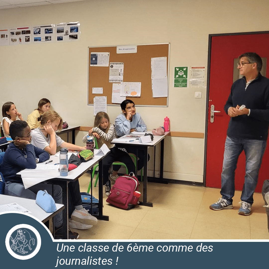 De futurs journalistes en perspective ?