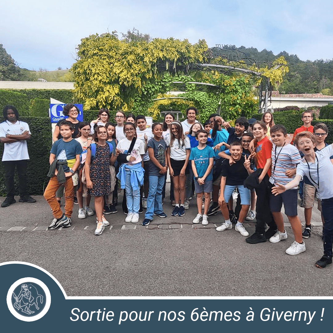 Sortie à Giverny pour les 6èmes !