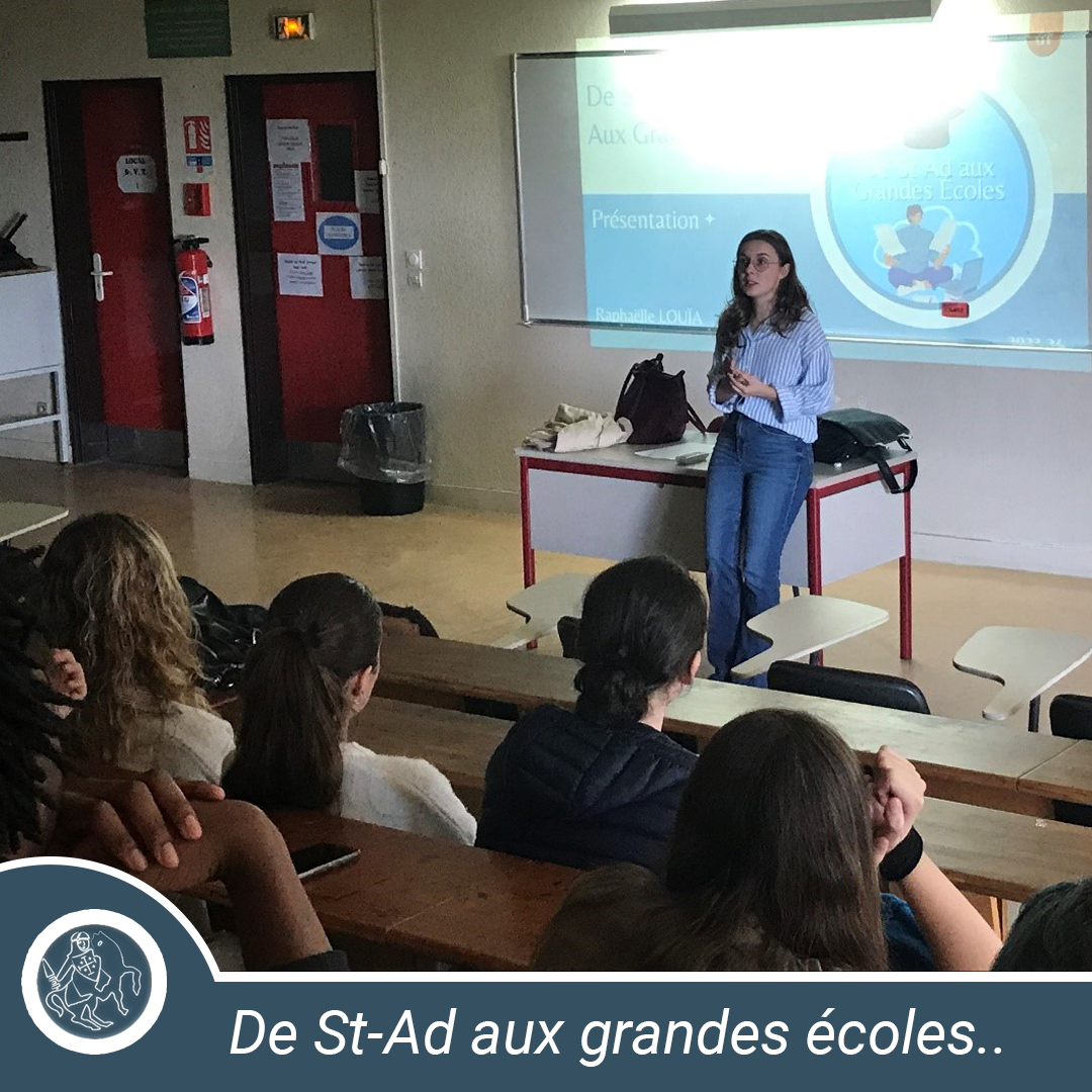 De St-Ad aux grandes écoles