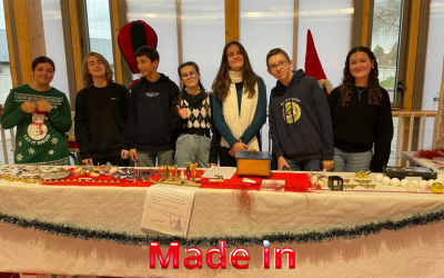 Le marché de noël de la mini-entreprise