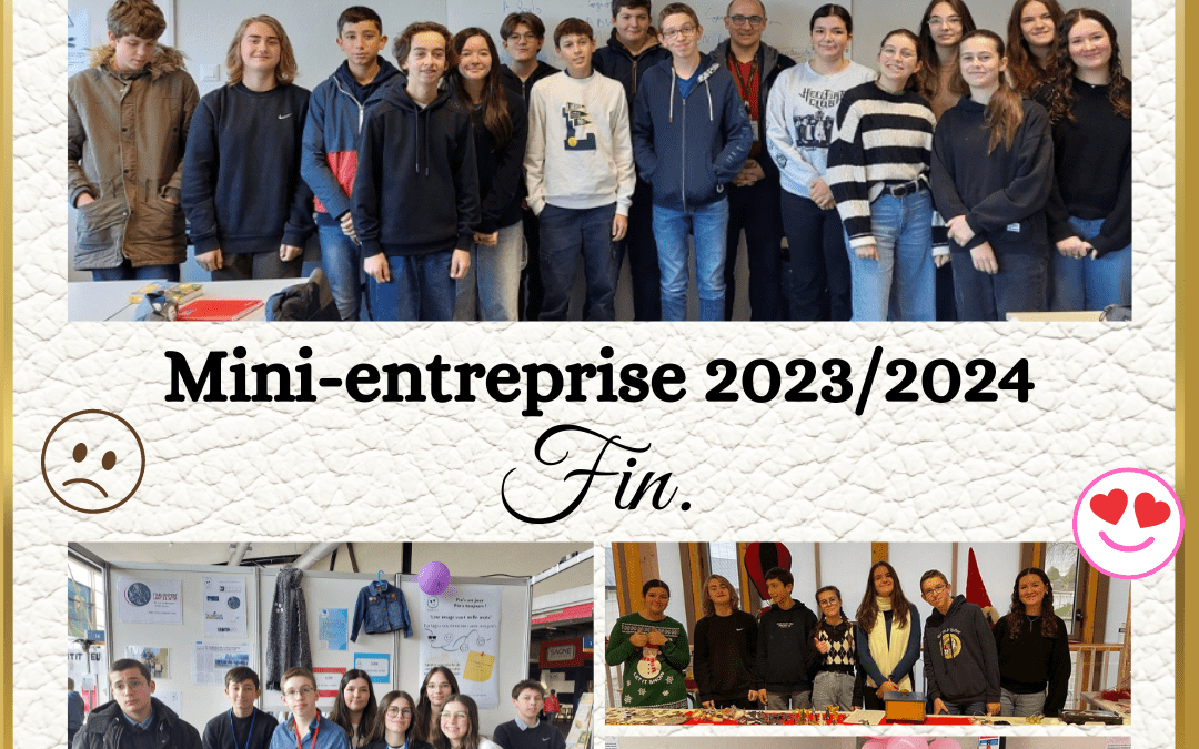 La mini-entreprise Pin’s Addict au festival des mini-entreprises !