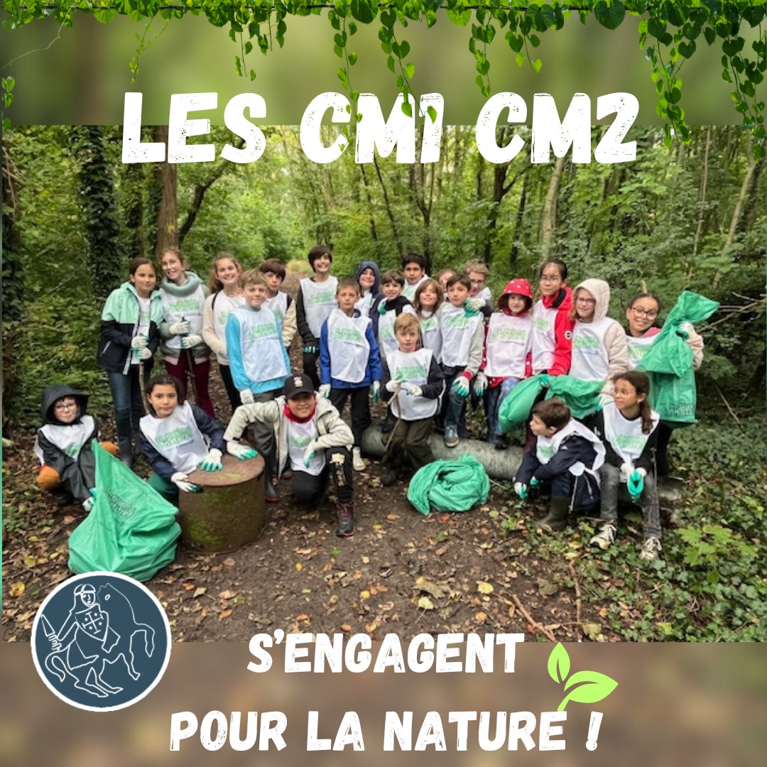 Les CM1 CM2 s&rsquo;engagent pour la nature