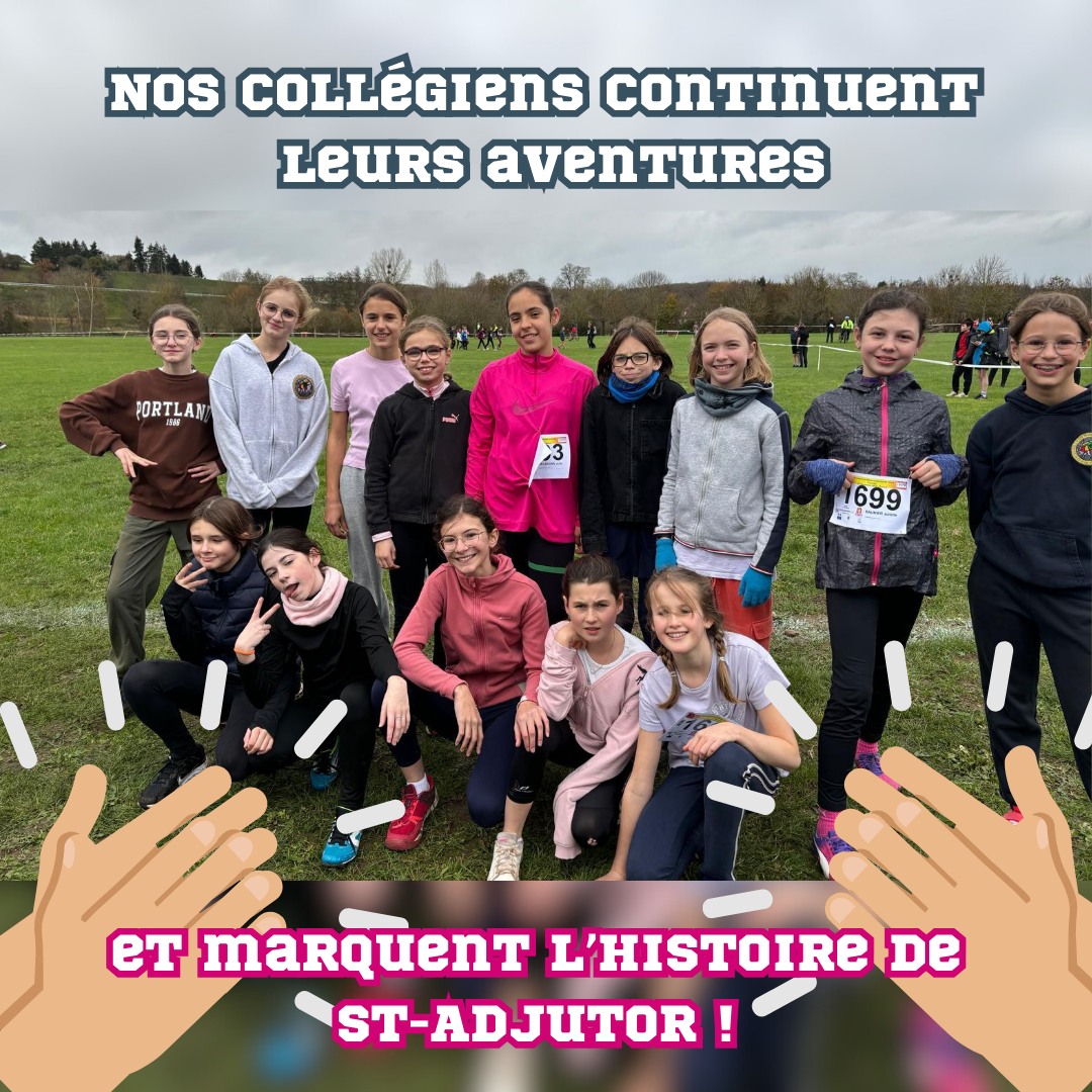 L&rsquo;épopée cross district continue pour nos collégiens